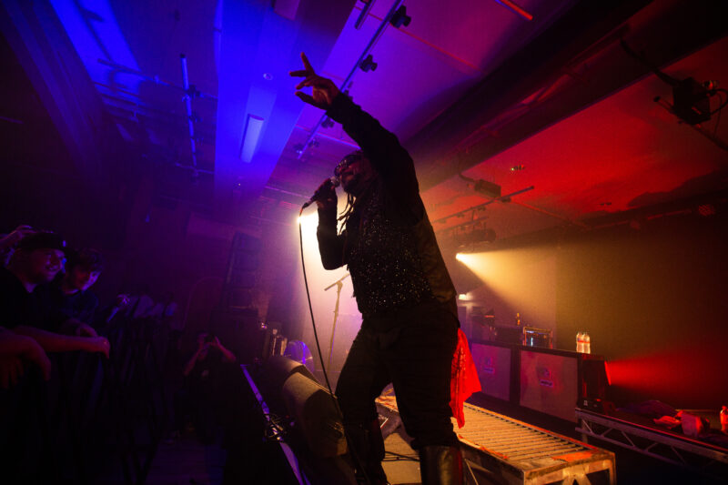 Skindred performing on stage