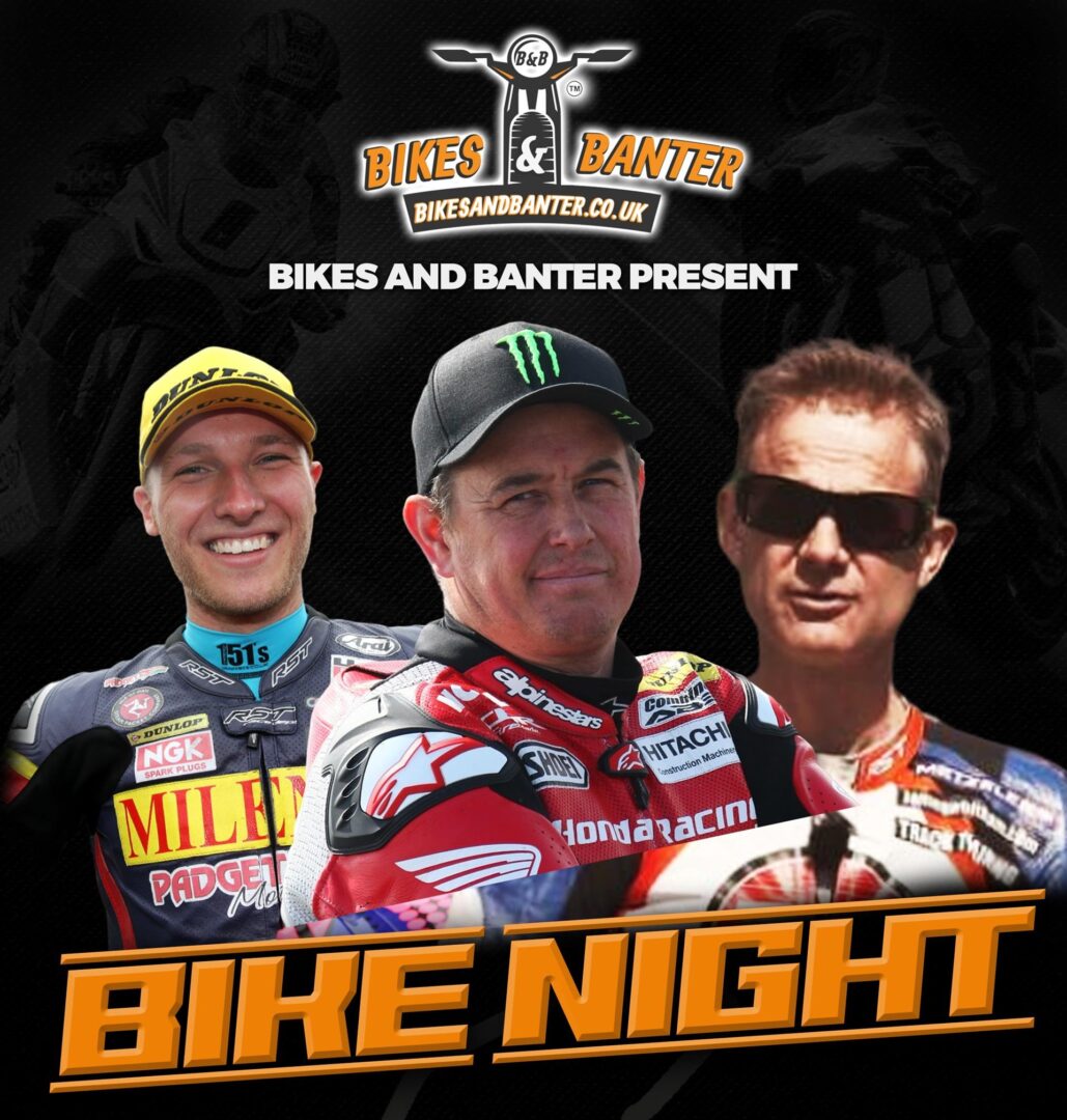  Bike Night a 2024 Isle Of Man TT Preview Night with John McGuinness, Davey Todd and James Whitham.