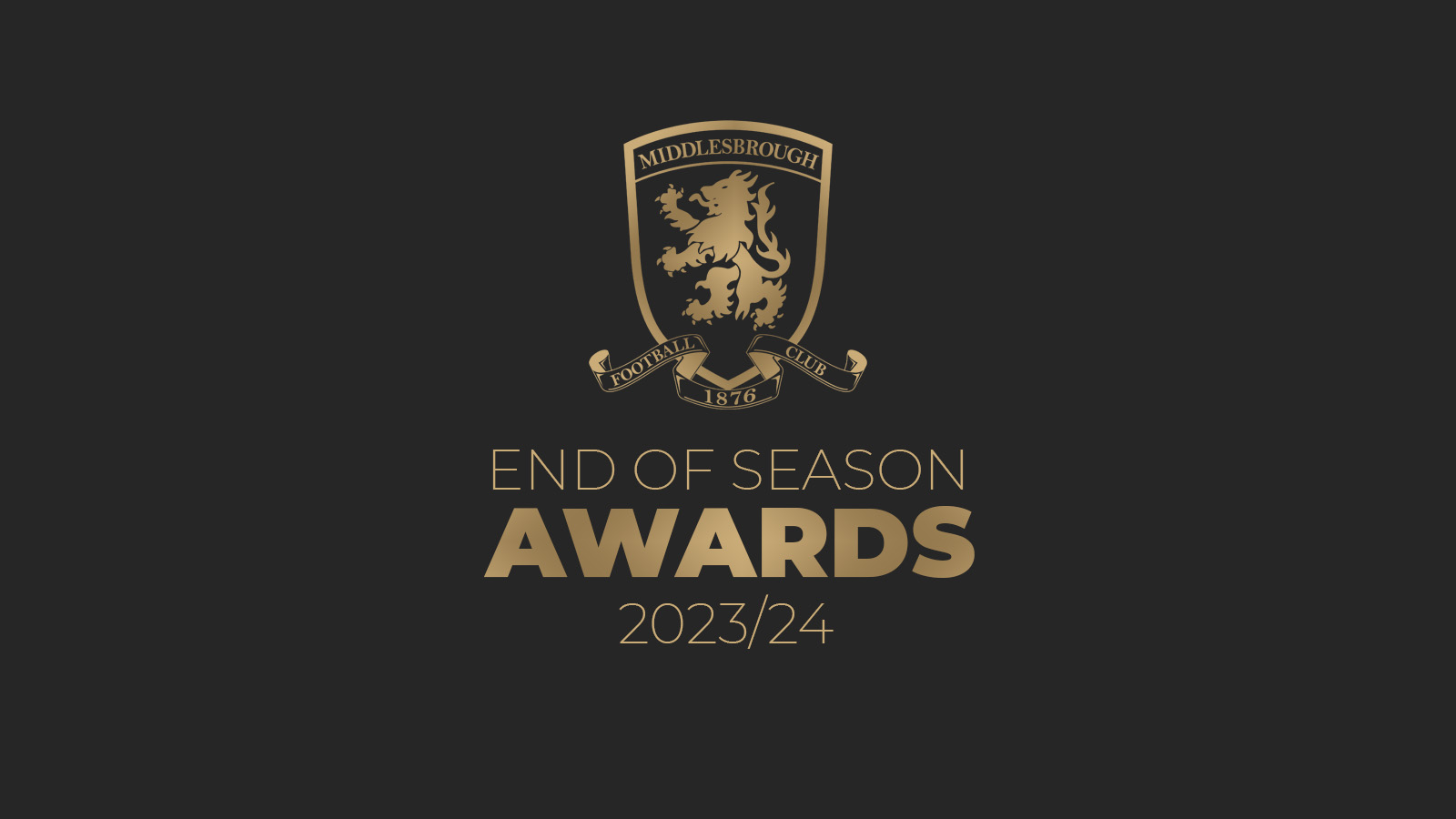  Middlesbrough FC – End Of Season Awards 2023/24